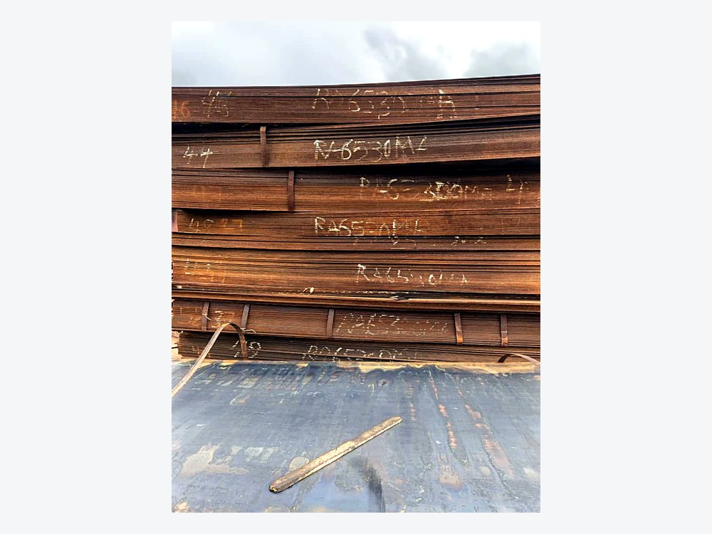Cut Steel Plate Bundle